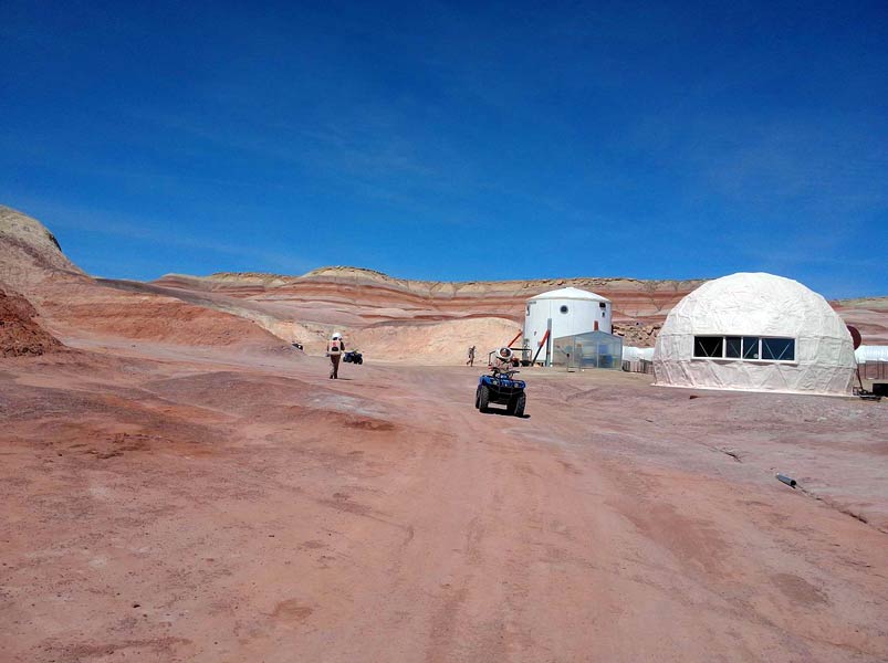 Clúster aeroespacial The Mars Desert Research Station