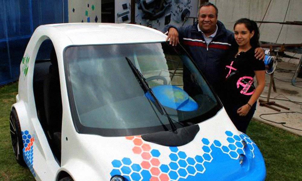 Carlos Pardo nombró su auto eléctrico en honor a su hija Andrea