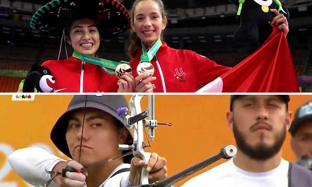 Medallas en Tae Kwon Do por Itzel Manjarrez y Victoria Heredia, Medallas en tiro con arco por Alejandra Valencia y Jorge Nevarez