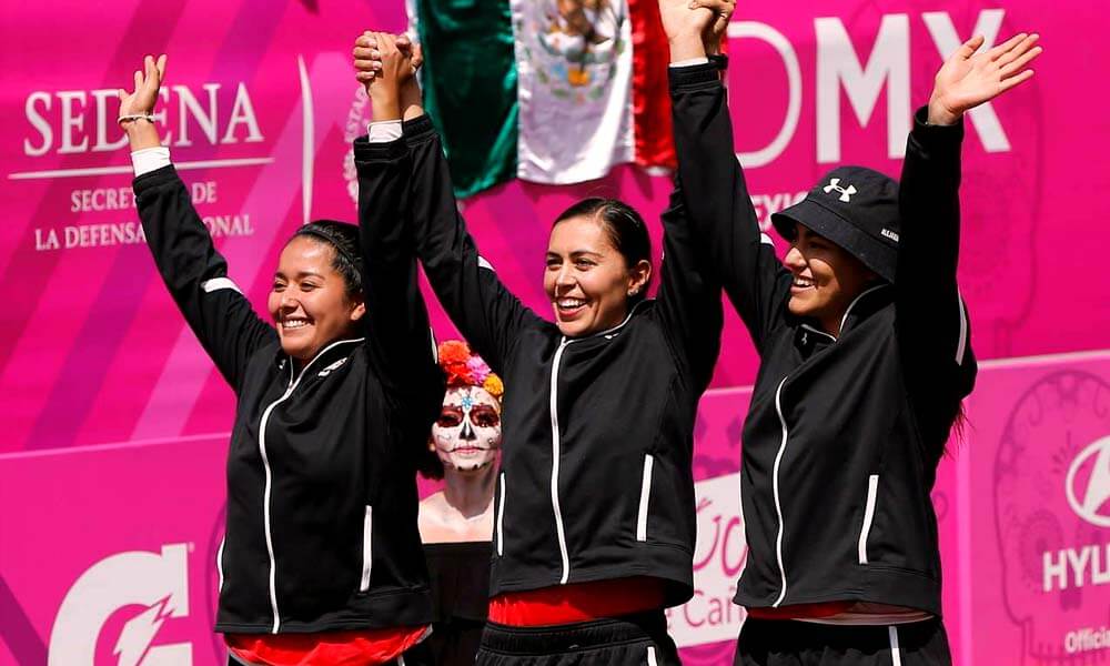 Arqueras Mexicanas Aída Román, Alejandra Valencia y Mariana Avitia en Mundial de Tiro con Arco