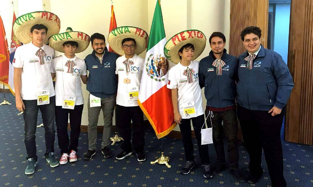 Delegación Mexicana en Olimpiada Internacional de Informática