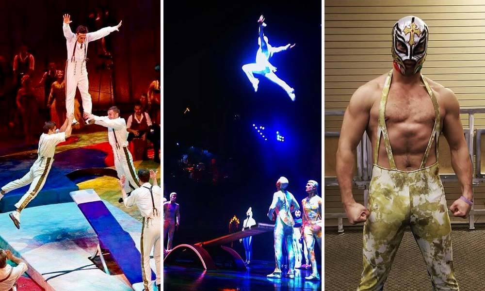 Roberto Carlos Reyes en Mystere, de Cirque du Soleil