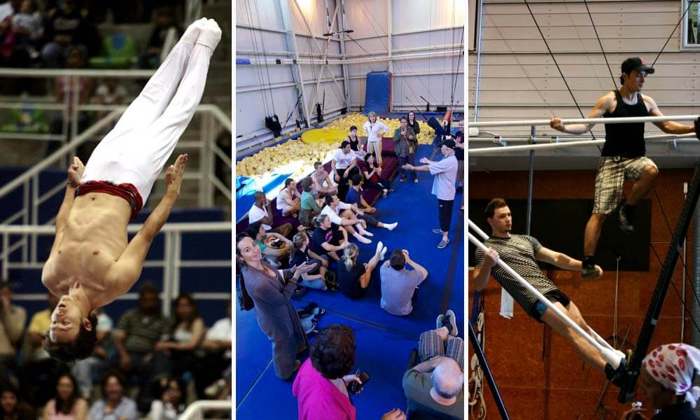 Selección y formación de Roberto Carlos Reyes en Cirque du Soleil
