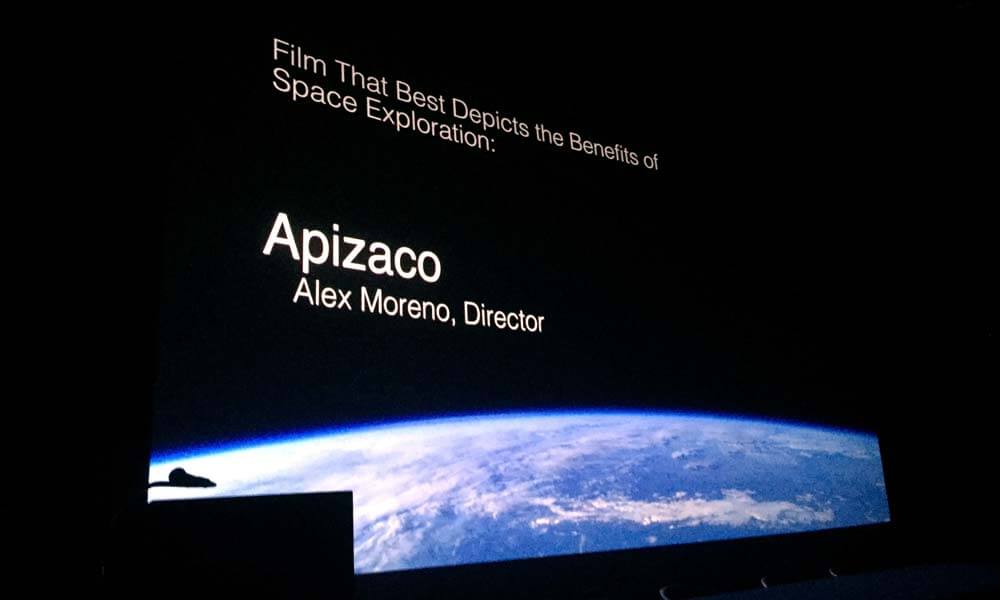 Cortometraje mexicano "Apizaco" ganador de la categoría "Mejor filme difundiendo beneficios del espacio para la humanidad"