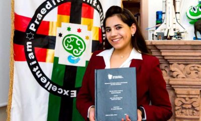 Dafne Almazán Anaya, la psicóloga mexicana más joven del mundo obtiene su maestría a los 16 años de edad