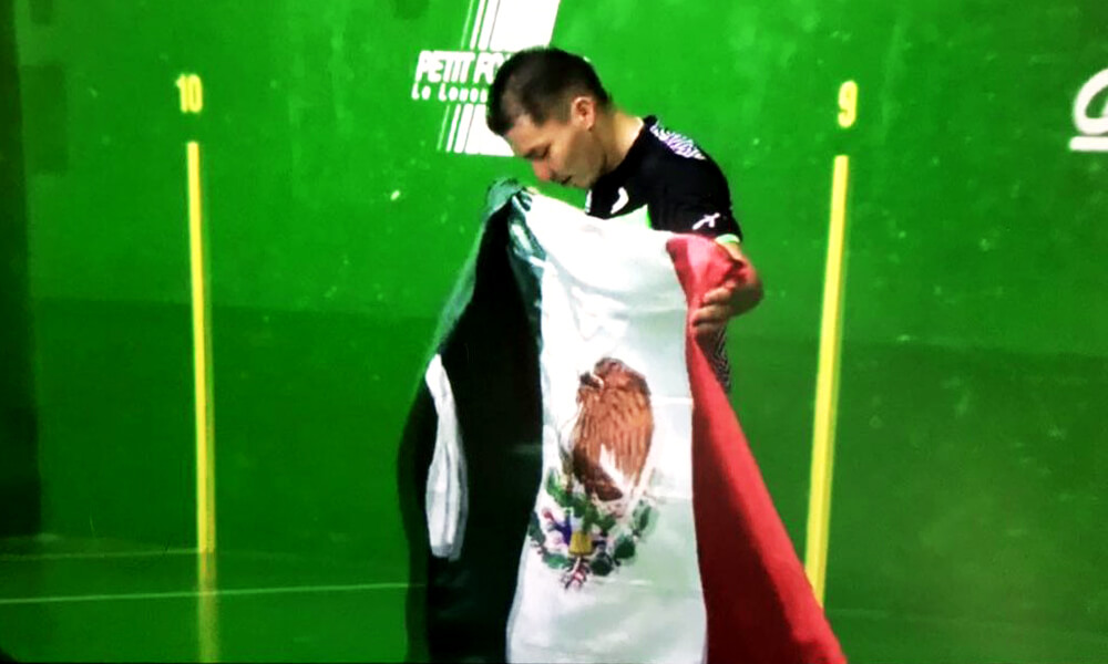 David Álvarez Murillo gana oro en Copa del Mundial de Frontón 2017