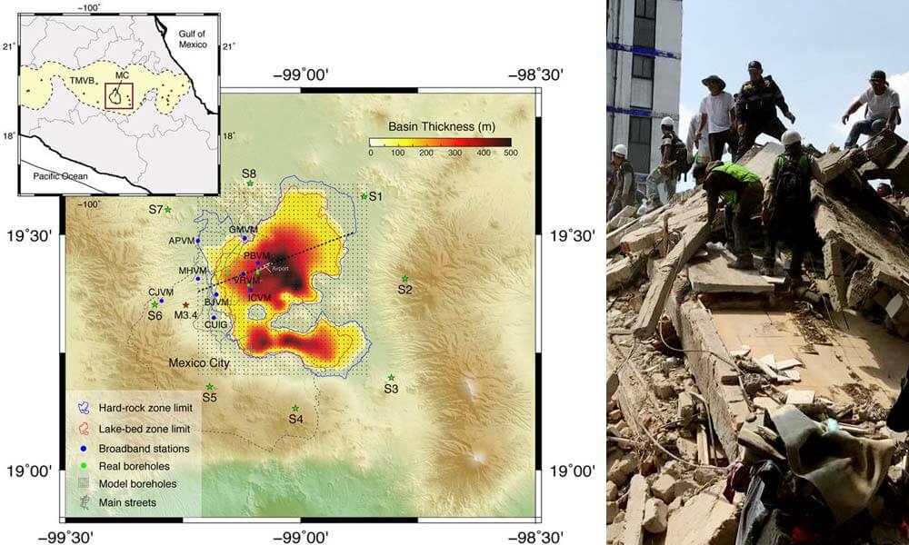 Tipos de suelo más afectados por el sismo en Ciudad de México