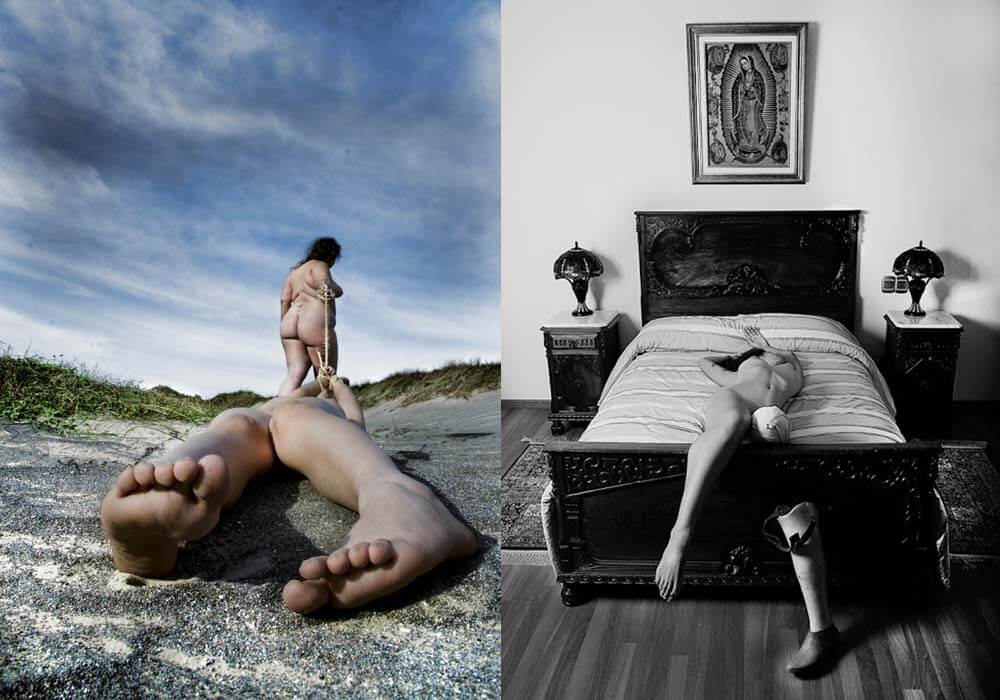 Trabajo en desnudo artístico del fotógrafo Julio Sanz