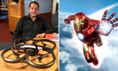 Premian a Mexicanos por Crear Brazo Robótico Volador Estilo "Ironman"