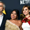 Yalitza Aparicio en la entrega de los premios Óscar donde Roma ganó a Mejor Película