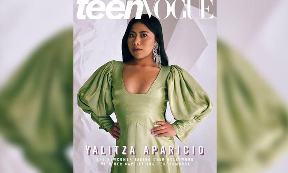 Yalitza Aparicio en Teen Vogue