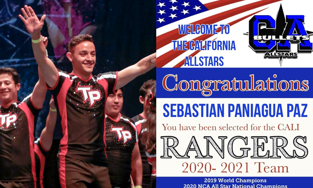 Sebastian Paniagua Paz es invitado a participar en California All Stars
